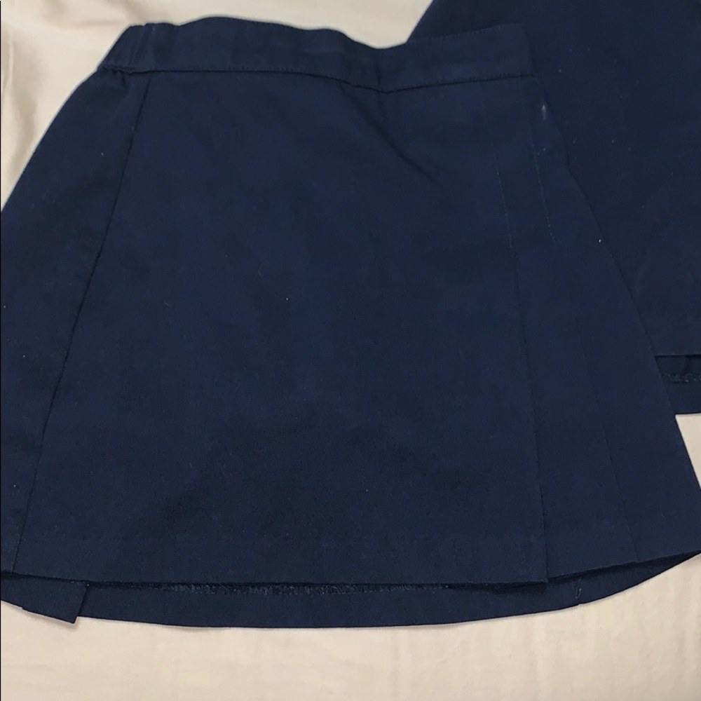 Navy blue uniform girl skirts